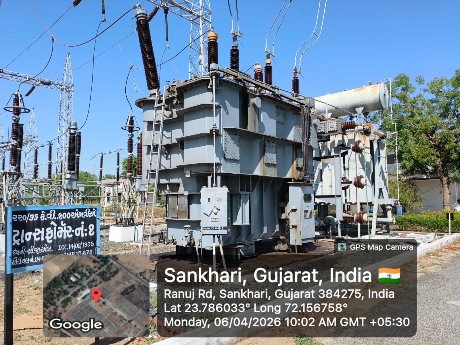 220 kv Substation Sankhari - Sem-4 & 6 students 