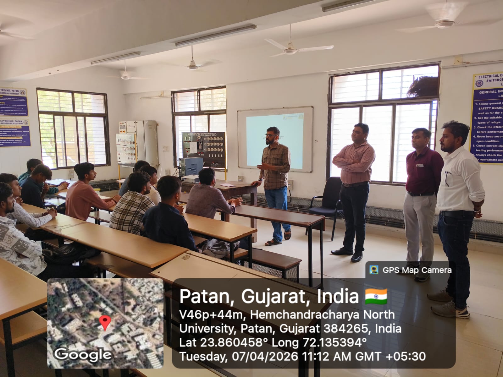 Expert Lecture on " Wind Energy" by Shri.N.M.Patel from SPCE